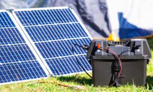 Timbangan Otomatis untuk Penimbangan Solar Panel dan Baterai Energi Terbarukan