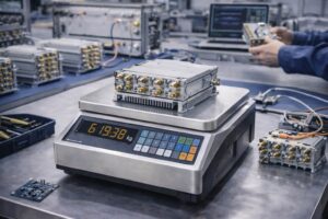 Penggunaan Timbangan dalam Manufaktur Alat Komunikasi
