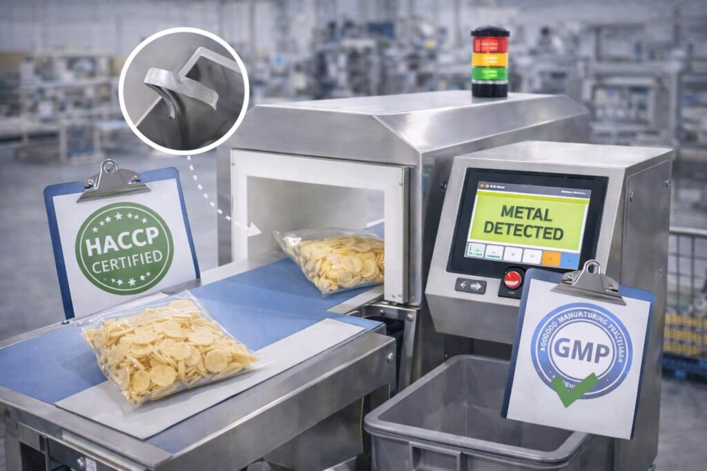 Pentingnya Metal Detector dalam Sistem HACCP dan GMP