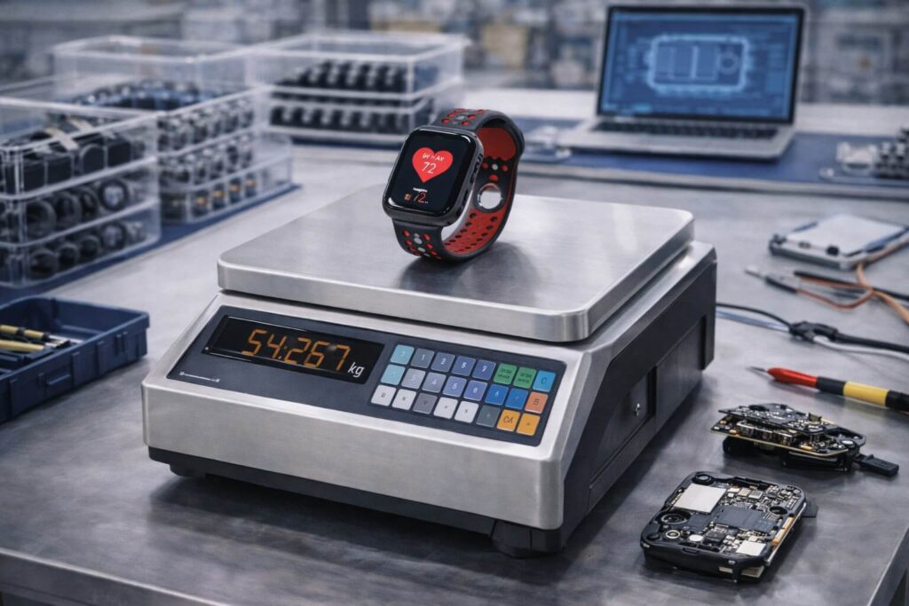 Studi Kasus Timbangan di Pembuatan Wearable Technology