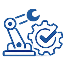 Icons Quality control manufaktur