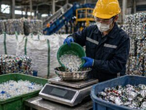 Penggunaan Timbangan untuk Daur Ulang Plastik dan Logam
