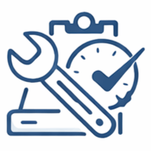 icon fitur kalibrasi internal